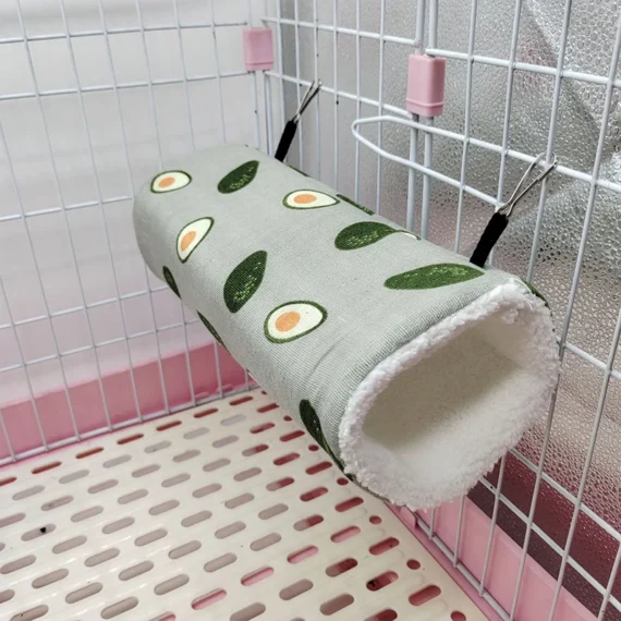 Jouet tunnel chaud pour petits animaux de compagnie, hamster, overd'inde, furet, lapin, rat, tube d'hiver, S, M, 6 couleurs